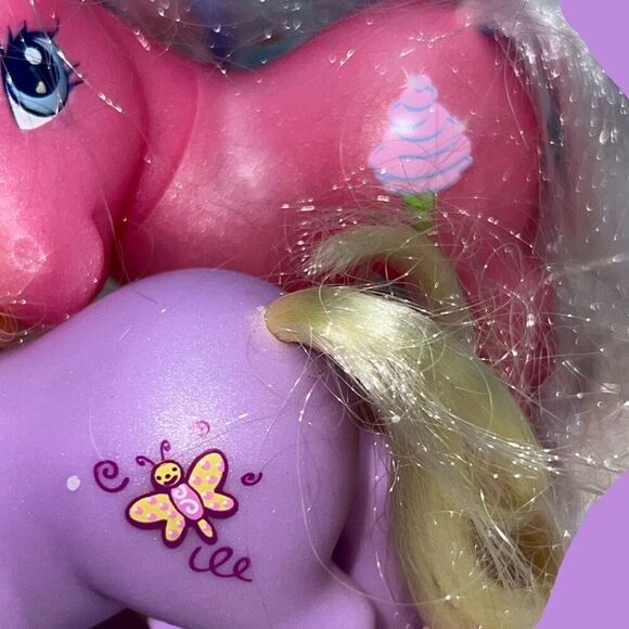 Lot of7 Hasbro G3 2002 My Little Pony Dibble Dabble Razzaroo Doseydotes - Picture 7 of 8